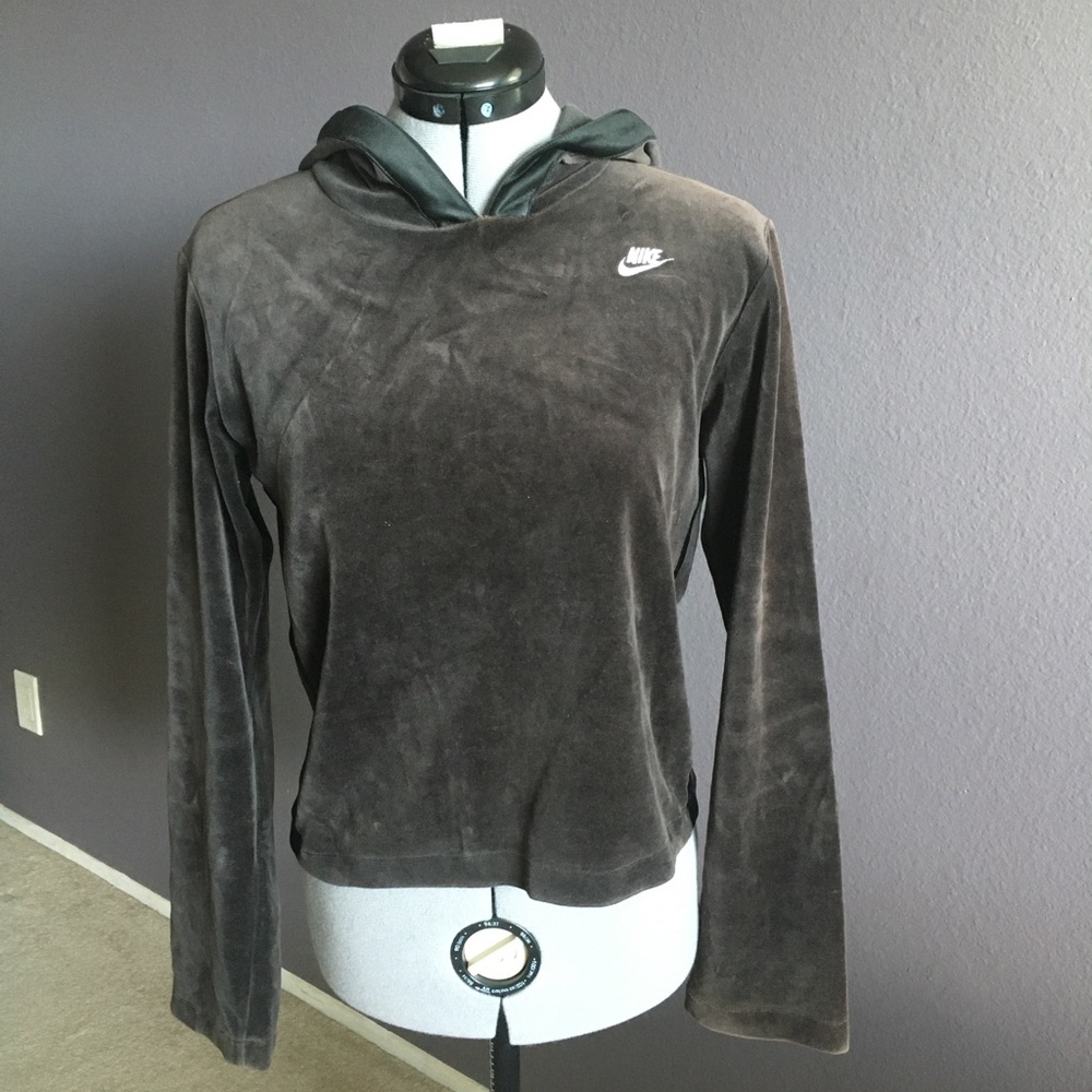 Nike velvet hoodie